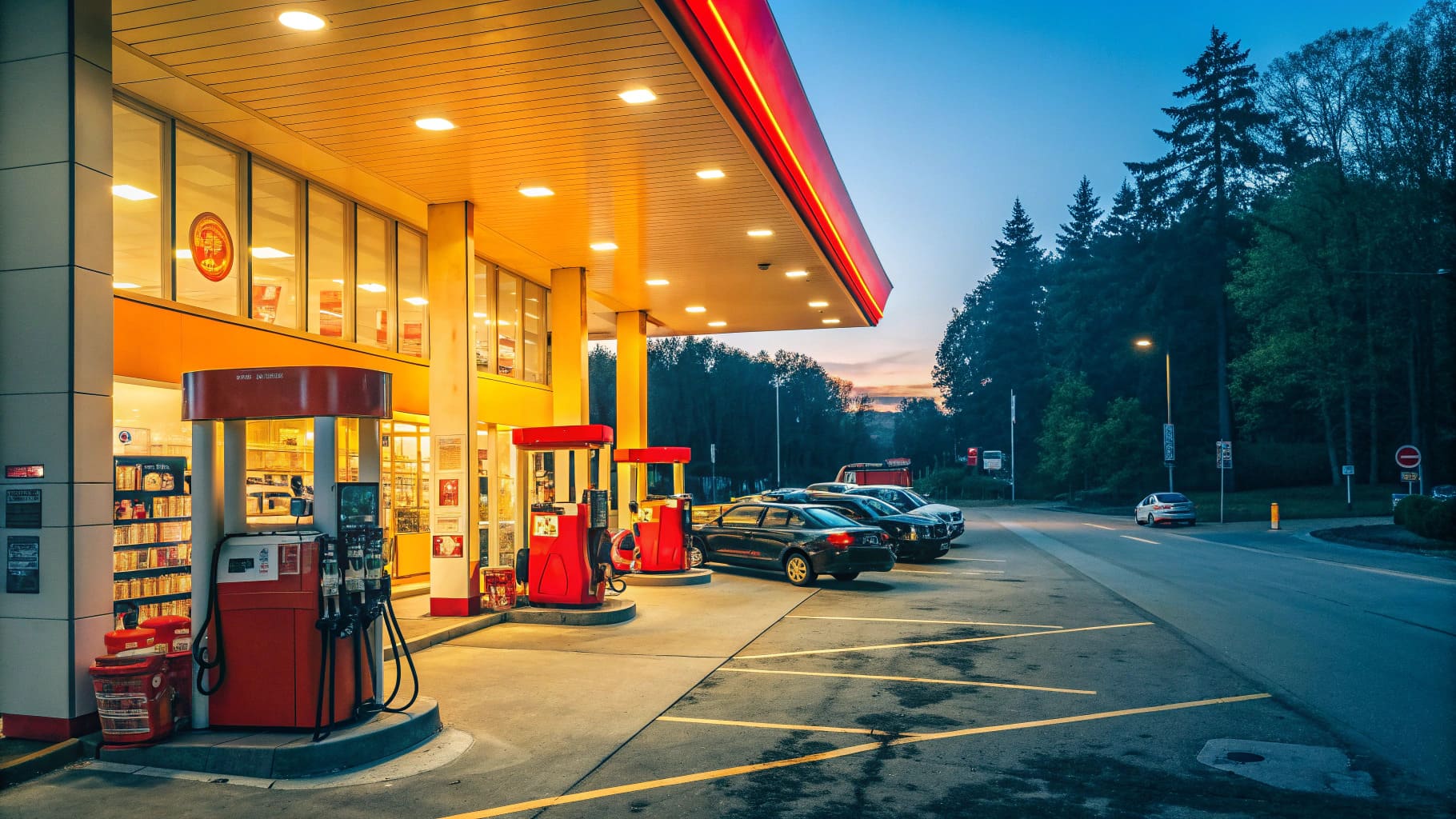 Solution for early recognition of regular gas station visitors